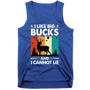 I Like Big Bucks And I Cannot Lie Hunting Gift Tank Top