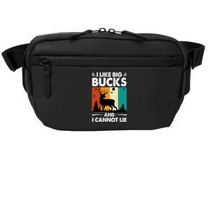 I Like Big Bucks And I Cannot Lie Hunting Gift Crossbody Pack