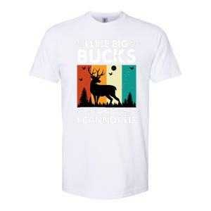 I Like Big Bucks And I Cannot Lie Hunting Gift Softstyle CVC T-Shirt