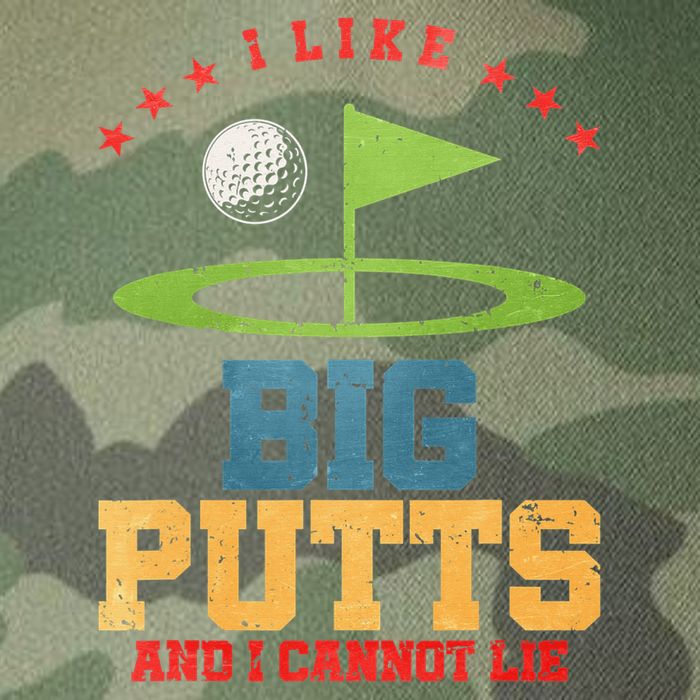 I like Big Putts And I Cannot Lie Funny Golf Legacy Tie Dye Trucker Hat