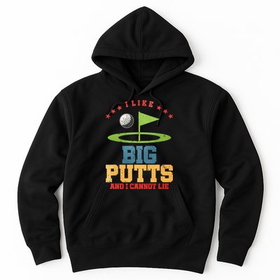 I like Big Putts And I Cannot Lie Funny Golf Hoodie