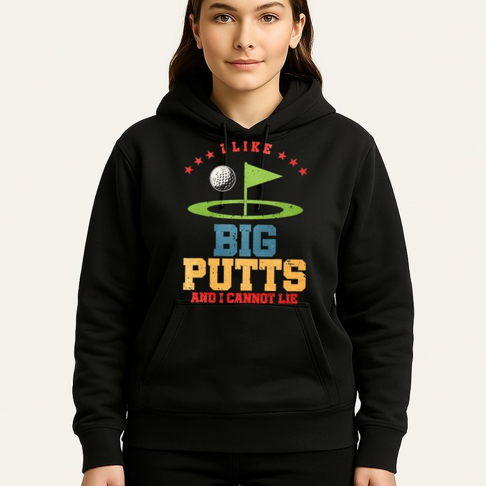 I like Big Putts And I Cannot Lie Funny Golf Hoodie