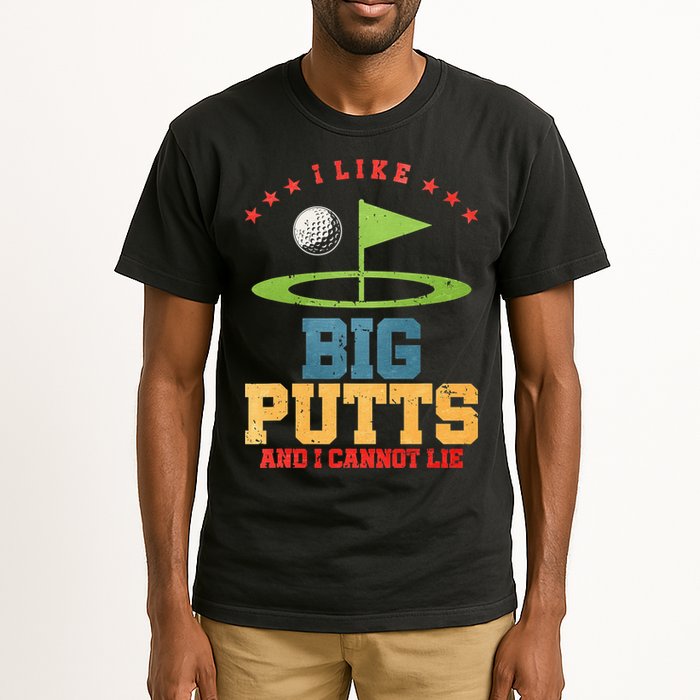 I like Big Putts And I Cannot Lie Funny Golf Tall T-Shirt