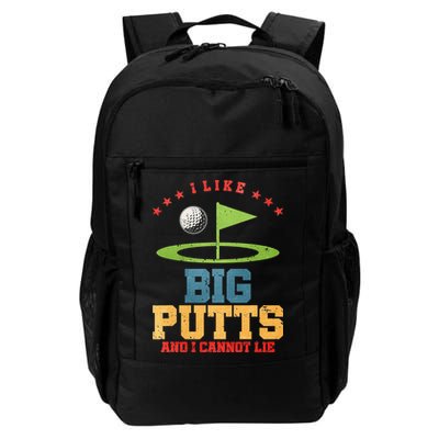 I like Big Putts And I Cannot Lie Funny Golf Backpack