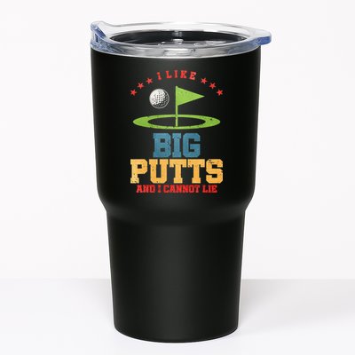 I like Big Putts And I Cannot Lie Funny Golf Tumbler
