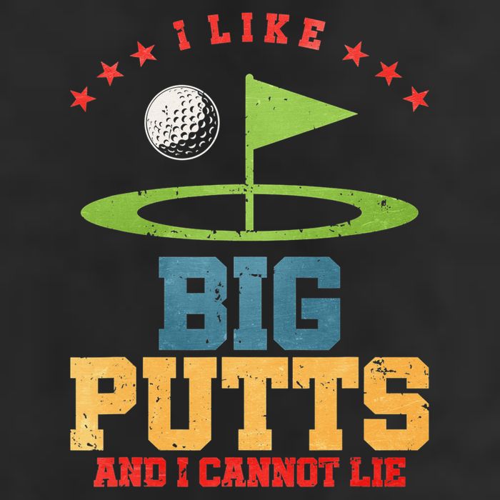 I like Big Putts And I Cannot Lie Funny Golf Trucker Hat