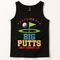 I like Big Putts And I Cannot Lie Funny Golf Tank Top