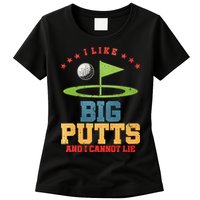 I like Big Putts And I Cannot Lie Funny Golf Womens T-Shirt