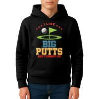 I like Big Putts And I Cannot Lie Funny Golf Kids Hoodie
