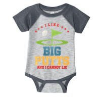 I like Big Putts And I Cannot Lie Funny Golf Infant Baby Jersey Bodysuit