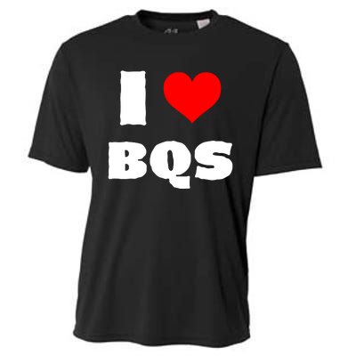 I Love Bqs Cooling Performance Crew T-Shirt