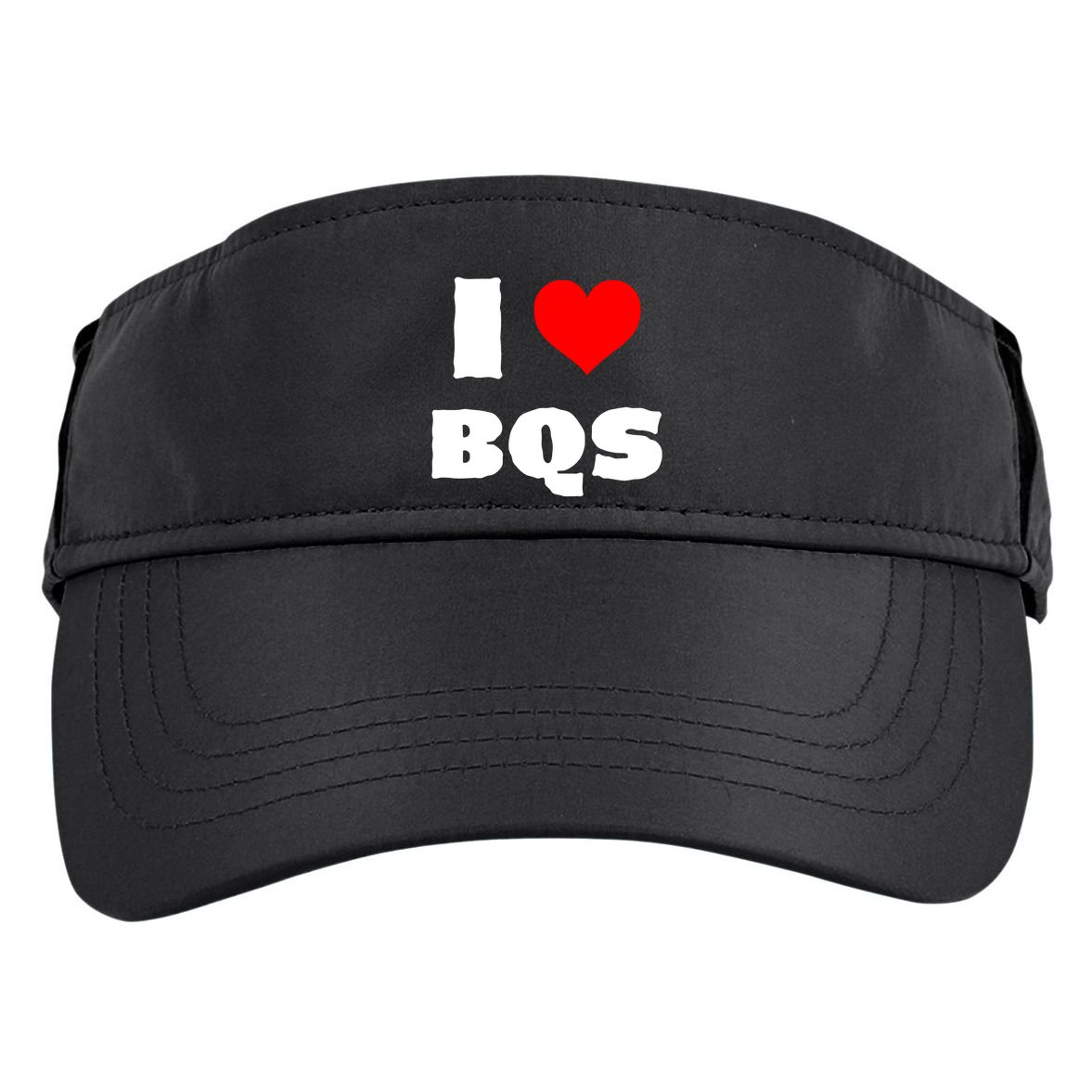 I Love Bqs Adult Drive Performance Visor