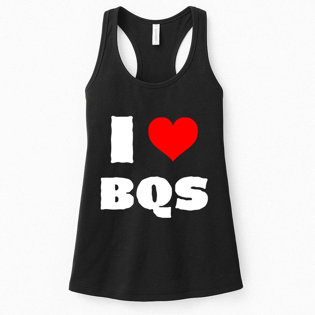 I Love Bqs Womens Tank Top