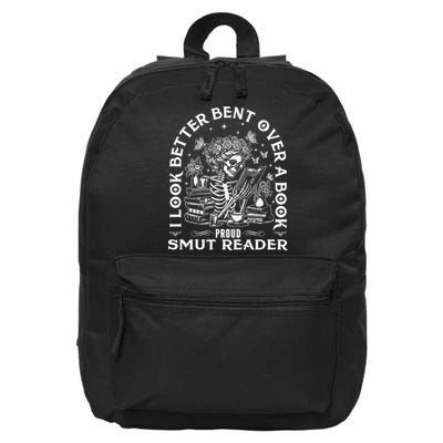 I Look Better Bent Over A Book Proud Smut Reader Books 16 in Basic Backpack