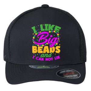 I Like Big Beads And I Can Not Lie. Flexfit Unipanel Trucker Cap