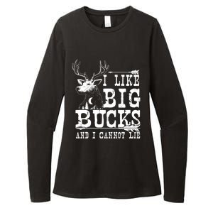 I Like Big Bucks And I Cannot Lie Gift Deer Hunting Gift Womens CVC Long Sleeve Shirt