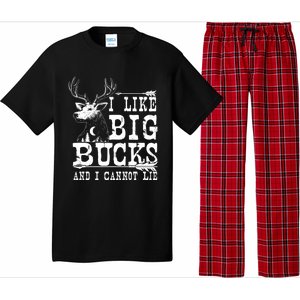 I Like Big Bucks And I Cannot Lie Gift Deer Hunting Gift Pajama Set