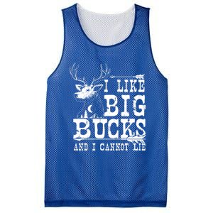 I Like Big Bucks And I Cannot Lie Gift Deer Hunting Gift Mesh Reversible Basketball Jersey Tank