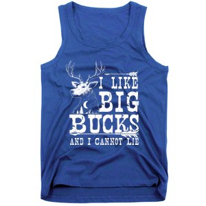 I Like Big Bucks And I Cannot Lie Gift Deer Hunting Gift Tank Top