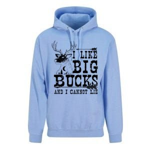 I Like Big Bucks And I Cannot Lie Gift Deer Hunting Gift Unisex Surf Hoodie