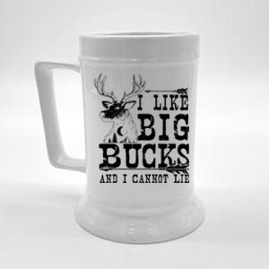 I Like Big Bucks And I Cannot Lie Gift Deer Hunting Gift Beer Stein