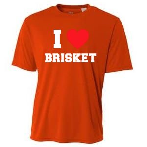 I Love Brisket Gift Cooling Performance Crew T-Shirt