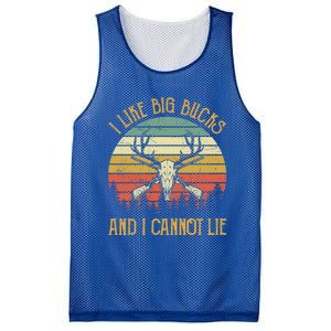 I Like Big Bucks And I Cannot Lie Gift Funny Deer Hunting Gift Mesh Reversible Basketball Jersey Tank