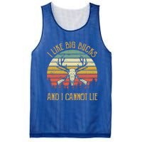 I Like Big Bucks And I Cannot Lie Gift Funny Deer Hunting Gift Mesh Reversible Basketball Jersey Tank