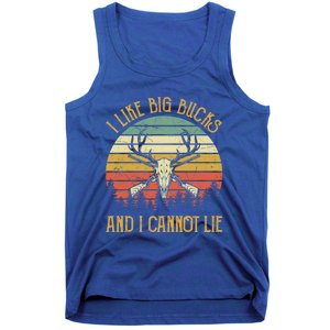 I Like Big Bucks And I Cannot Lie Gift Funny Deer Hunting Gift Tank Top