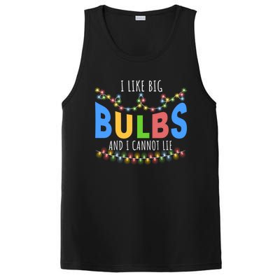 I Like Big Bulbs And I Cannot Lie Christmas Light Decorator Gift PosiCharge Competitor Tank