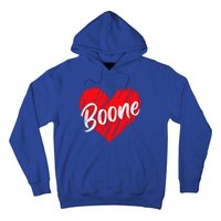 I Love Boone Heart Personalized Name Boone Hoodie