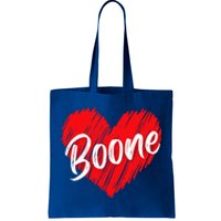 I Love Boone Heart Personalized Name Boone Tote Bag