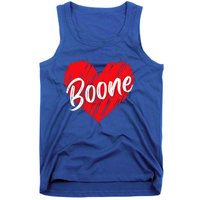 I Love Boone Heart Personalized Name Boone Tank Top