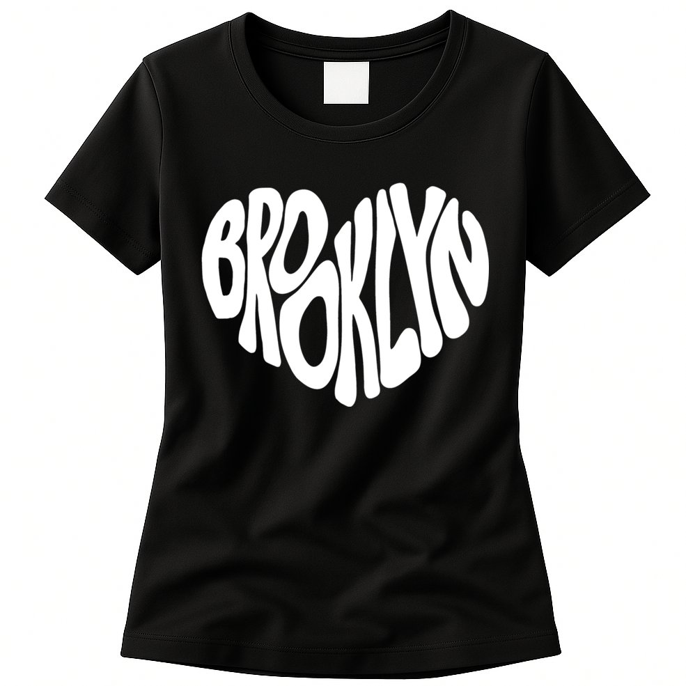 I Love Brooklyn New York Nyc Gifts Womens T-Shirt