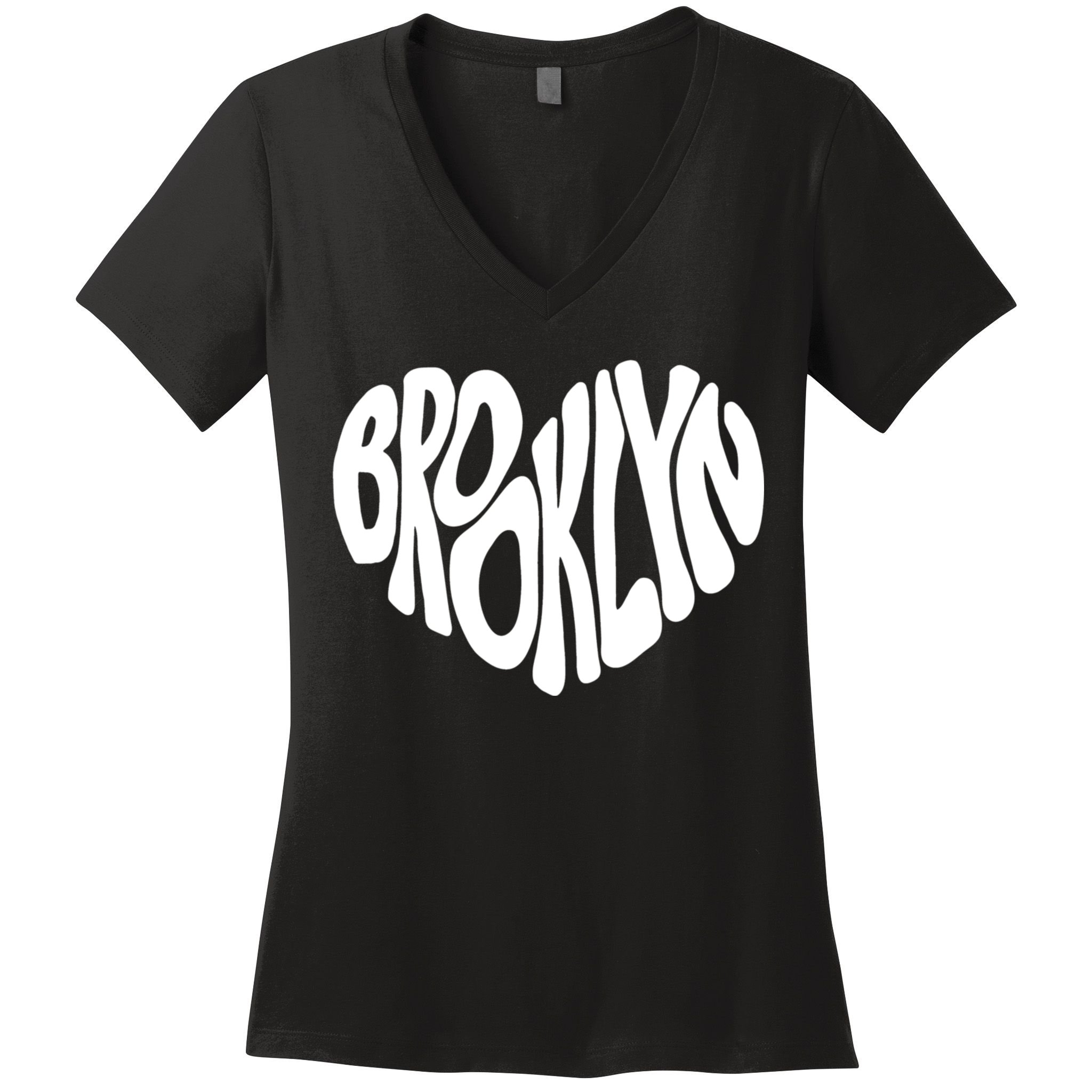 I Love Brooklyn New York Nyc Gifts Women's V-Neck T-Shirt