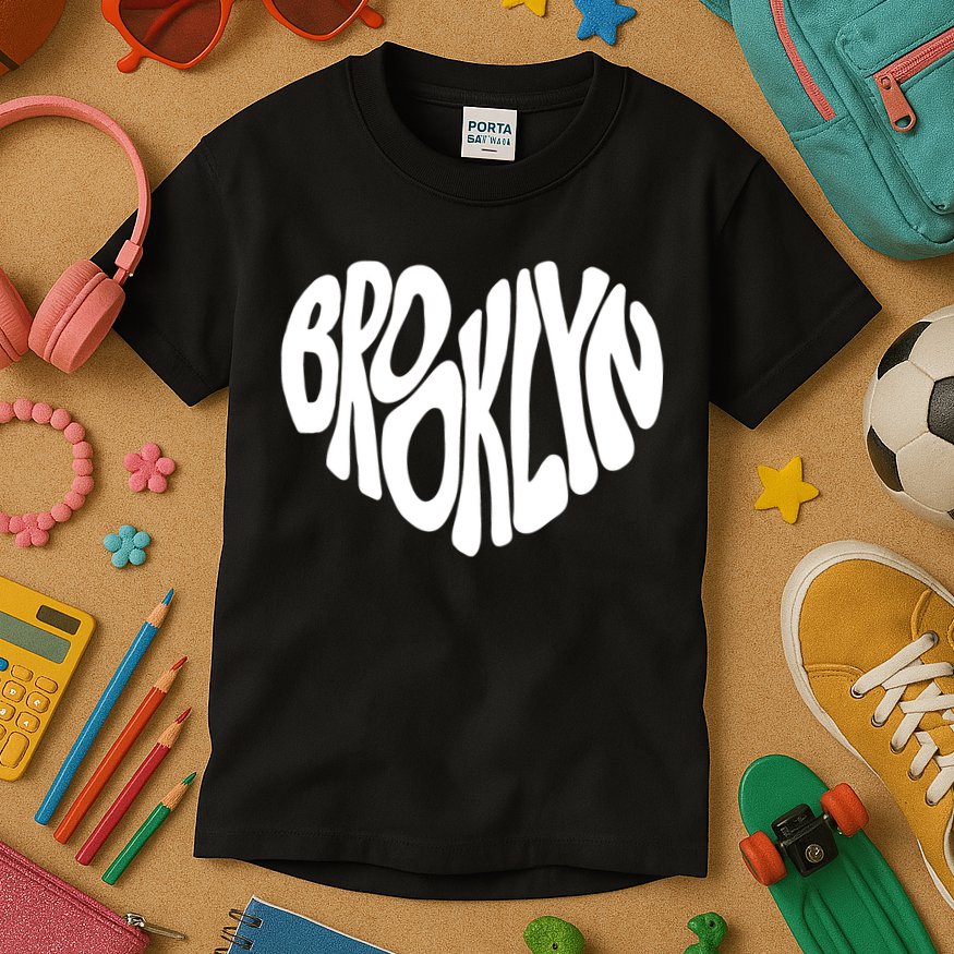 I Love Brooklyn New York Nyc Gifts Kids T-Shirt