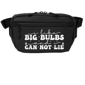 I Like Big Bulbs And I Cannot Lie Funny Holiday Christmas Gift Crossbody Pack