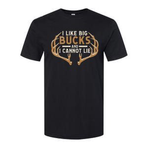 I Like Big Bucks And I Cannot Lie Hunter Deer Hunting Softstyle CVC T-Shirt