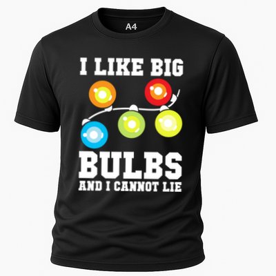 I Like Big Bulbs And I Cannot Lie Naughty Christmas Lights Gift Performance Shirt