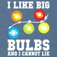 I Like Big Bulbs And I Cannot Lie Naughty Christmas Lights Gift Garment-Dyed Sweatshirt