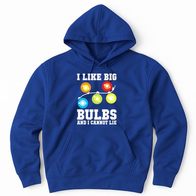 I Like Big Bulbs And I Cannot Lie Naughty Christmas Lights Gift Hoodie