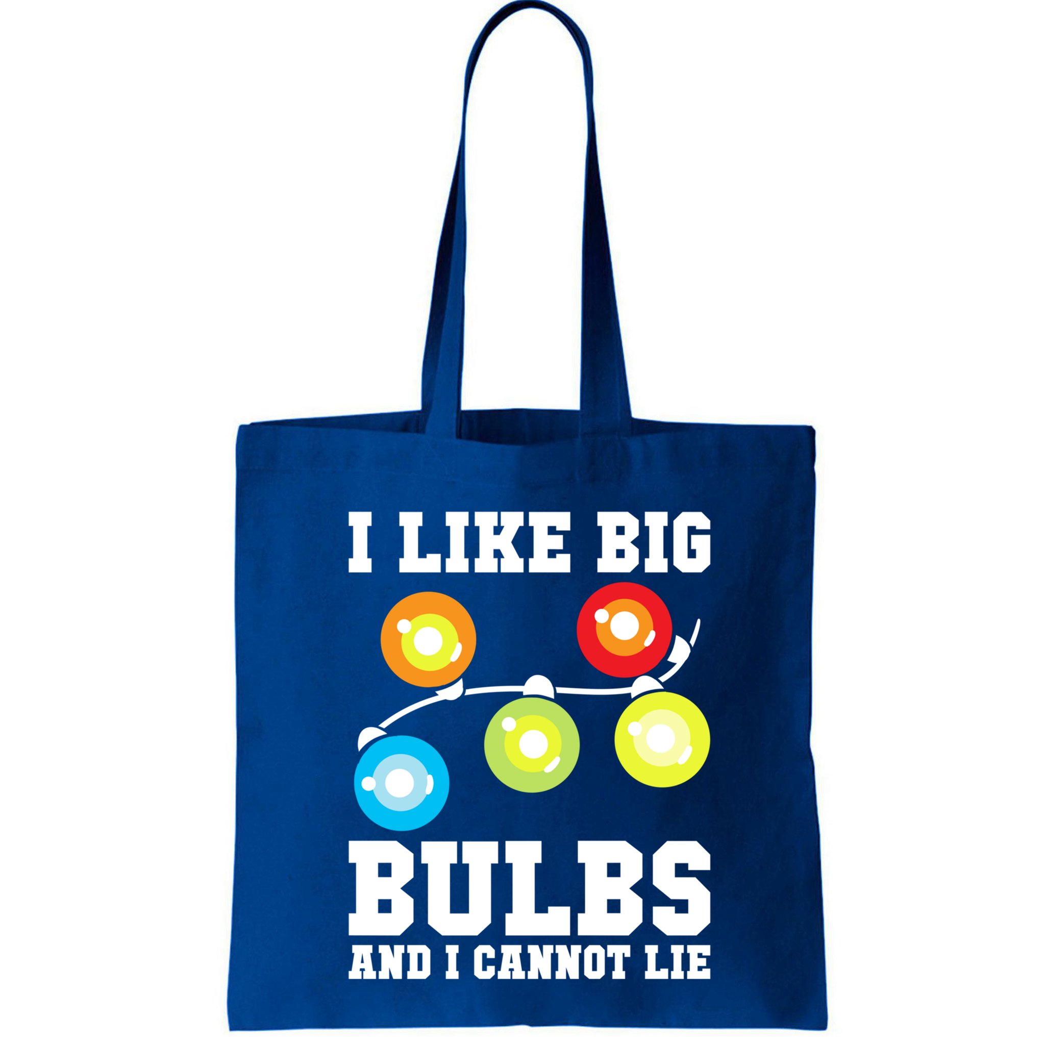 I Like Big Bulbs And I Cannot Lie Naughty Christmas Lights Gift Bag