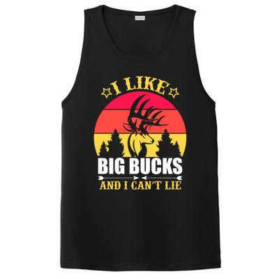 I Like Big Bucks And I Cant Lie Meaningful Gift PosiCharge Competitor Tank