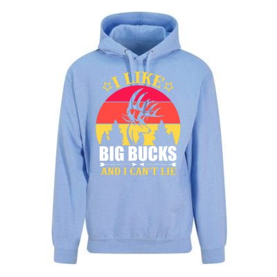 I Like Big Bucks And I Cant Lie Meaningful Gift Unisex Surf Hoodie