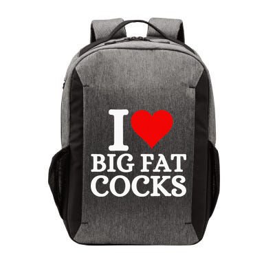 I Love Big Fat Cocks Funny Vector Backpack