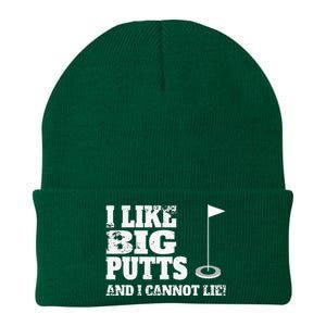 I Like Big Putts And I Cannot Lie Funny Golf Knit Cap Winter Beanie