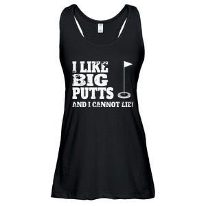 I Like Big Putts And I Cannot Lie Funny Golf Ladies Essential Flowy Tank