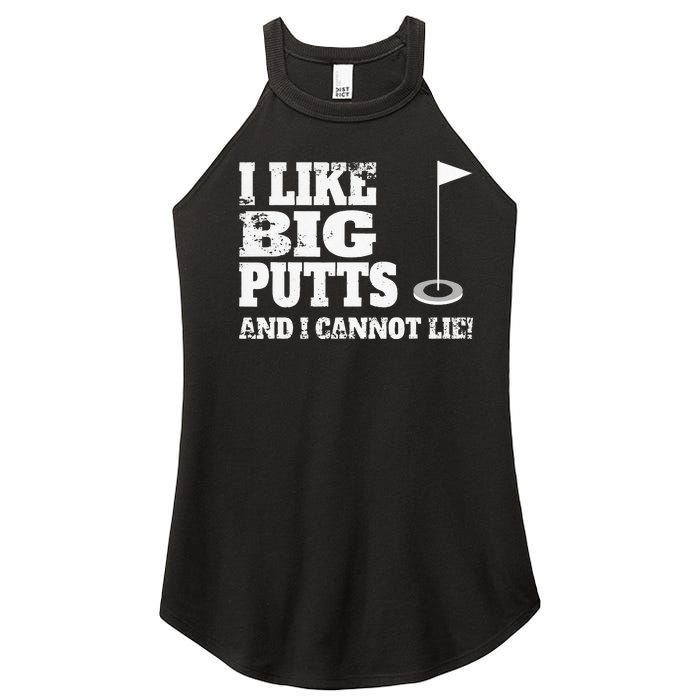 I Like Big Putts And I Cannot Lie Funny Golf Women's Perfect Tri Rocker Tank