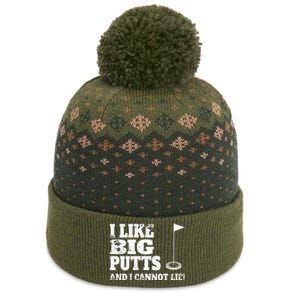 I Like Big Putts And I Cannot Lie Funny Golf The Baniff Cuffed Pom Beanie