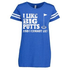 I Like Big Putts And I Cannot Lie Funny Golf Enza Ladies Jersey Football T-Shirt